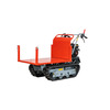 Mini dumper à chenilles 600 kg avec benne plate basculante 6,5 CV démarrage électrique 3 vitesses avant +1 vitesse arrière Torros