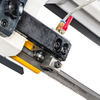 Scie à ruban pour métaux 0-60° capacité de coupe ronde 225 mm 1,1 kW 400V 2 vitesses 45/90 m/min hauteur lame 27 mm Optisaw