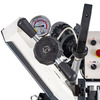 Scie à ruban pour métaux 0-60° capacité de coupe ronde 225 mm 1,1 kW 400V 2 vitesses 45/90 m/min hauteur lame 27 mm Optisaw