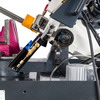 Scie à ruban pour métaux 0-60° capacité de coupe ronde 225 mm 1,1 kW 400V 2 vitesses 45/90 m/min hauteur lame 27 mm Optisaw