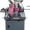 Scie à ruban pour métaux 0-60° capacité de coupe ronde 225 mm 1,1 kW 400V 2 vitesses 45/90 m/min hauteur lame 27 mm Optisaw
