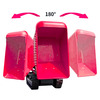 Minidumper à chenilles hydrostatique 1200 kg 13,5 ch avec benne rotative 180° et démarrage électrique Torros