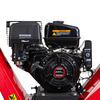 Broyeur de branches pro tractable thermique essence 15 CV 420 cc 120 mm démarrage électrique Torros