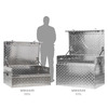 Coffre de transport en aluminium 353 l MW Tools