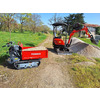 Minidumper à chenilles benne plateau basculante à ridelles 500KG 9CH 6+2R vitesses à démarrage électrique  Torros