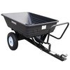 Remorque simple essieu 225 kg benne en plastique PE basculante 1016 x 838 x 270 mm Torros