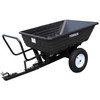Remorque simple essieu 225 kg benne en plastique PE basculante 1016 x 838 x 270 mm Torros