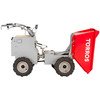 Mini dumper électrique 4x4 roues motrices direction articulée 350 kg 158 L benne basculante hydraulique avec batteries 48 V / 20 Ah Torros