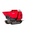 Minidumper à chenilles hydrostatique 1200 kg 13,5 ch avec benne rotative 180° et démarrage électrique Torros