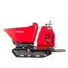 Minidumper à chenilles hydrostatique 1200 kg 13,5 ch avec benne rotative 180° et démarrage électrique Torros