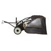 Balayeuse à gazon et ramasseur de feuilles à brosses tractable - Largeur de 122 cm - Bac de 413 litres Torros