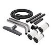 Aspirateur industriel à sec avec filtre semi-automatique – poussières et solides – cuve inox 62 L – 3 moteurs – 2,5 kW – 230 V Cleancraft