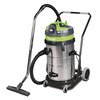 Aspirateur industriel à sec avec filtre semi-automatique – poussières et solides – cuve inox 62 L – 3 moteurs – 2,5 kW – 230 V Cleancraft