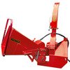 Broyeur de branches 100 mm pour tracteur - Cardan et attelage trois points - Rouleau d'alimentation hydraulique Torros