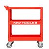 Chariot desserte d'atelier 3 plateaux avec roulettes MW Tools