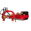 Broyeur d’accotement latéral avec déport hydraulique 125 cm - Inclinable à la verticale - Cardan et attelage trois points - Série moyenne Torros