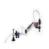 Bras de taraudage pneumatique de M3 à M12 400 tpm 6 bars portée effective 877 mm avec 6 douilles de taraudage ø19 mm Optidrill