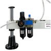Bras de taraudage pneumatique de M3 à M12 400 tpm 6 bars portée effective 877 mm avec 6 douilles de taraudage ø19 mm Optidrill
