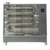 Chauffage Radiateur fioul mobile radiant infrarouge Pro 21 kW argent 220-1200 m³ - Idéal pour atelier et showroom MW Tools