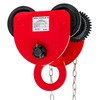 Chariot porte-palans 1 t avec entraînement par chaîne MW Tools