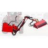 Broyeur d'accotement à fléaux 80 cm avec large déport hydraulique sur bras – Inclinable à la verticale - Cardan et attelage trois points Torros