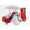 Broyeur d'accotement à fléaux 80 cm avec large déport hydraulique sur bras – Inclinable à la verticale - Cardan et attelage trois points Torros