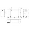 Cabine de peinture mobile 2500 x 1100 mm 230 V idéale pour travaux et séchage de carrosserie MW Tools