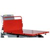 Mini dumper électrique 500kg 196L plateau basculant hydraulique cloison amovible batterie 48V / 32Ah Torros
