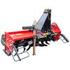 Fraise rotative avec déport manuel 130 cm pour tracteur 18-22 ch - Cardan et attelage trois points Torros