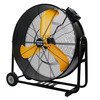 Ventilateur Brasseur d'air mobile Ø900 mm à vitesse variable – Faible consommation 280 W – 230 V – Moteur DC silencieux MW Tools