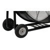 Ventilateur Brasseur d'air mobile Ø900 mm à vitesse variable – Faible consommation 280 W – 230 V – Moteur DC silencieux MW Tools