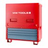 Coffre de chantier métal 905L avec 4 tiroirs MW Tools