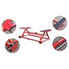 Pont élévateur mobile basculant mécanique 3 T pour voitures — Hauteur de levage 570 mm MW Tools