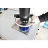 Débavureuse manuelle avec table à vide aspirante – Polissage et Ébavurage – Disque ø150 mm, Moteur 5,8 kW 400 V MW-Tech