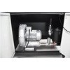 Débavureuse manuelle avec table à vide aspirante – Polissage et Ébavurage – Disque ø150 mm, Moteur 5,8 kW 400 V MW-Tech