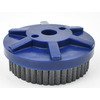 Tête de brosse DuPont pour ébaruveuse - Diamètre 150 mm - Alésage 25 mm - Nylon carbure de silicium Torros