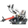 Pack scie à ruban pour métaux 225 mm - 230 V - Vitesse variable - Convoyeurs 1 m + 2 m - 5 rubans - Liquide de coupe 5 L Torros