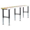 Pack scie à ruban pour métaux 225 mm - 230 V - Vitesse variable -  2 convoyeurs 3 m - 5 rubans - Liquide de coupe 5 L Torros
