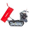 Minidumper à chenilles benne plateau basculante à ridelles 500KG 9CH 6+2R vitesses  Torros