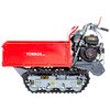Minidumper à chenilles benne plateau basculante à ridelles 500KG 9CH 6+2R vitesses  Torros