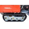 Minidumper à chenilles benne plateau basculante à ridelles 500KG 9CH 6+2R vitesses  Torros