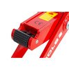Cric hydraulique pour chariot élévateur 4 tonnes - Extra bas 65 mm - Pompe double vitesse - Usage professionnel intensif MW Tools