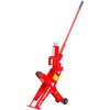 Cric hydraulique pour chariot élévateur 4 tonnes - Extra bas 65 mm - Pompe double vitesse - Usage professionnel intensif MW Tools