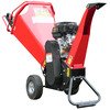Broyeur de branches pro thermique essence 6,5 CV 196 cc 100 mm démarrage manuel Stattos