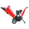 Broyeur de branches pro thermique essence 6,5 CV 196 cc 100 mm démarrage manuel Stattos