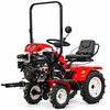 Mini tracteur 4x4 moteur essence 10,9 ch démarrage électrique MW Tools