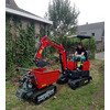 Mini-pelle 1 tonne moteur Koop 7 kW 1 cylindre MW Tools