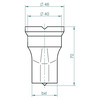 Poinçon oblong Taille 3 dia. 11,0x35 mm jusque 27,0x40 mm Mubea