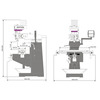 Dimensions techniques de la MF4-B
