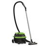 Aspirateur à sec spécial silencieux économe en énergie cuve en plastique de 12 litres 1 moteur 0,84 kW 230V 63 dB(A) idéal pour les hôtels Cleancraft